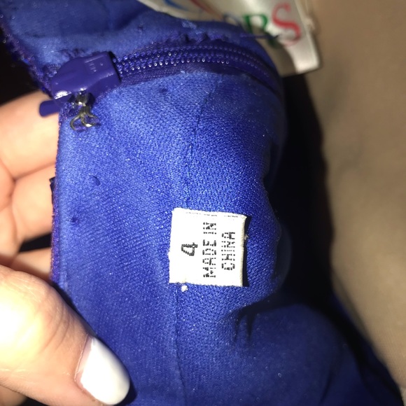 blue homecoming dress - Picture 4 of 4